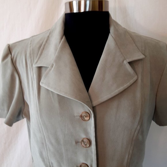 KC Spencer Button Down Jacket Top - Picture 6 of 8